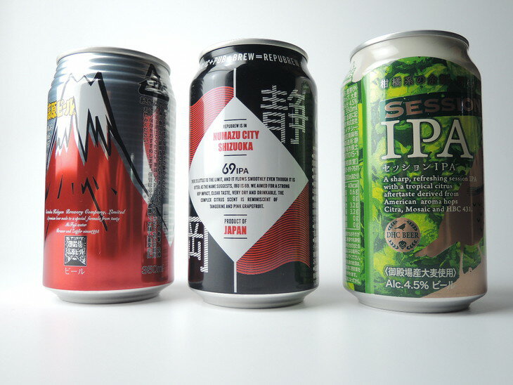 【ふるさと納税】1769御殿場クラフトビール3社3種類×8本セット　リパブリュー69IPA・DHCビールセッションIPA・高原ビールピルス350ml缶24本セット（3種類×8本）◇≪お酒 地ビール クラフトビール≫