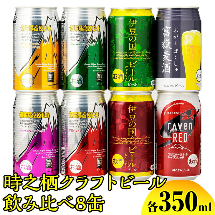 BM-1　時之栖クラフトビール飲み比べ8缶※着日指定不可