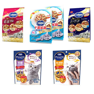 【ふるさと納税】【ペットフード】日本ペットフード　コンボ下部尿路・アソート・コンボキャットおやつ　【加工食品】　お届け：2023年2月28日までのサムネイル