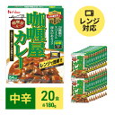 9位! 口コミ数「0件」評価「0」カレー レトルト カリー屋カレー 中辛 180g×20食 ハウス食品 レトルトカレー レトルト食品 保存食 非常食 防災食 常温 常温保存 ･･･ 