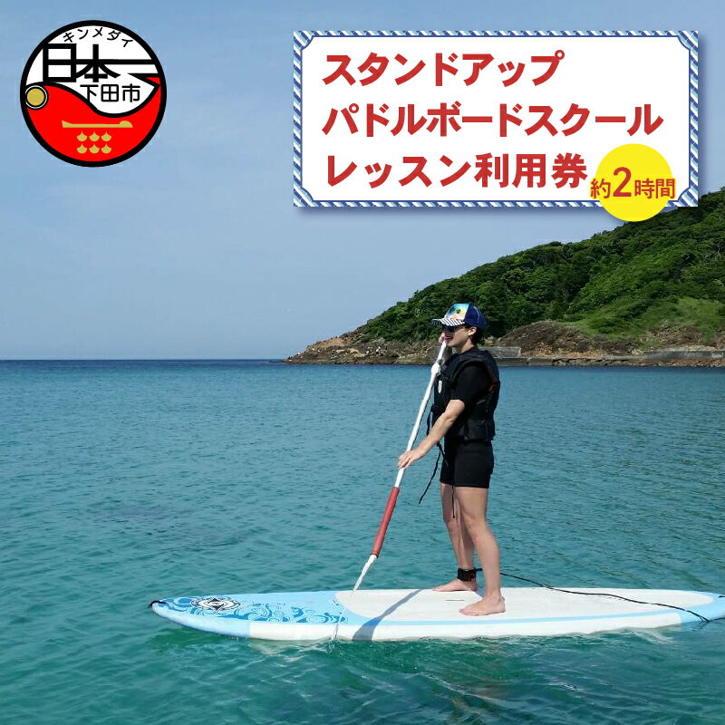 SUP スクール レッスン 1レッスン利用券 体験 アウトドア スポーツ 海 アクティビティ サーフィン スタンドアップパドルボード マリンスポーツ レジャー 白浜海岸 伊豆 下田 白浜マリーナ