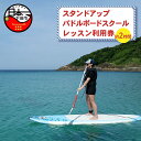 楽天静岡県下田市【ふるさと納税】 健康 ダイエット スクール レッスン スポーツ 海 伊豆 スタンドアップパドルボード 【1レッスン利用券】