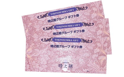 時之栖グループギフト券(10万円寄付コース) 【チケット】