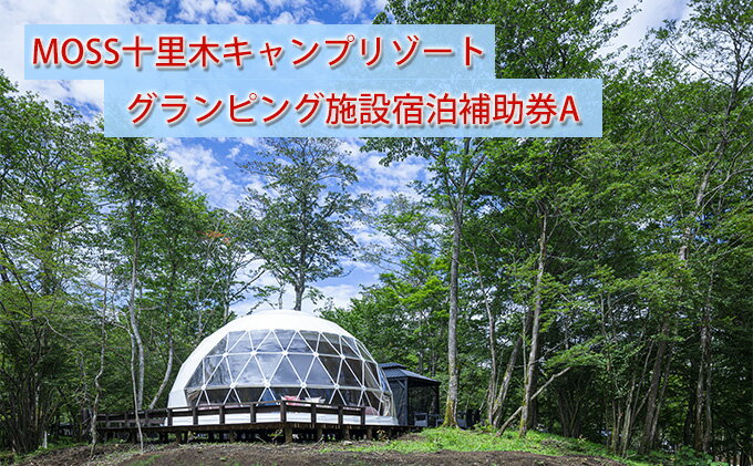 【ふるさと納税】温泉付きグランピングMOSS十里木リゾート 宿泊補助券A　【 チケット 富士山 一泊二日 2食付き キャンプ リゾート 溶岩 苔郡 鑑賞 森林サイト リラクゼーション 貸切風呂 】その2