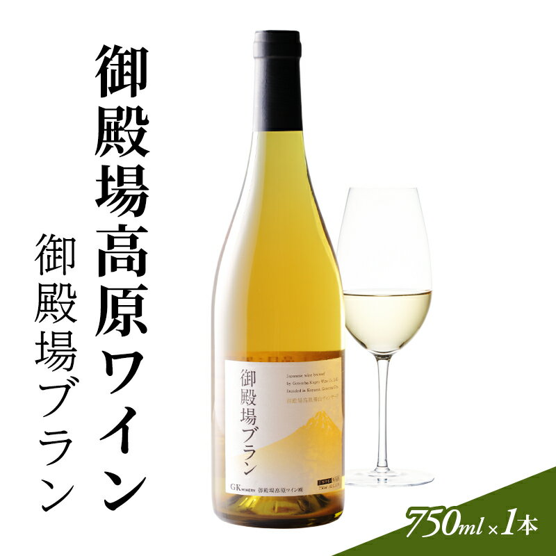 11位! 口コミ数「0件」評価「0」御殿場高原ワイン御殿場ブラン750ml×1本　【 裾野市 】