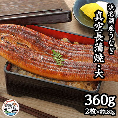 【ふるさと納税】浜名湖産うなぎ 大・長蒲焼パック 2枚入り【配送不可地域:離島】【1533780】