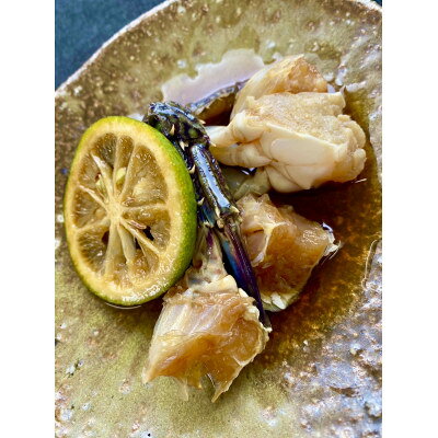 【浜名湖産】渡り蟹(ガザミ)の沖漬け 1杯約250g×2パック【配送不可地域：離島】【1550024】