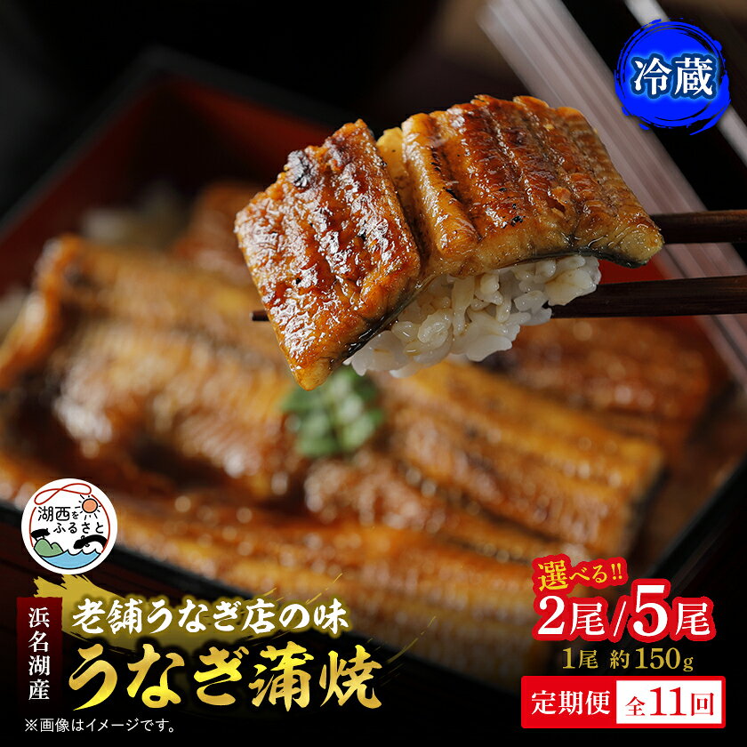 名称 【発送月固定定期便】【産地直送】浜名湖産うなぎ蒲焼 約150g×2尾/5尾[かわべのうなぎ]全11回 保存方法 冷蔵 提供元 かわべのうなぎ 配達外のエリア 離島 お礼品の特徴 発送月固定の定期便です。 うなぎの養殖が盛んな湖西市で、昭和20年に養鰻業としてスタートし、現在は販売店としても 30 年ほどの歴史のある老舗うなぎ店です。 ふるさと納税では浜名湖うなぎのみを使用し、地下60mからくみ上げた地下水で、臭みとあぶらを抜いてから捌いています。 老舗店が生んだ秘伝のタレと、ふっくら柔らかに焼き上げる関東風の調理法がよく合い、やみつきになるうなぎの蒲焼となっています。 ぜひ、長年愛され続けているうなぎの蒲焼をご賞味ください。 ◎真空パックにして冷蔵便にてお届けします。 【1月】【産地直送】浜名湖産　うなぎ蒲焼約150g×2尾/5尾 【2月】【産地直送】浜名湖産　うなぎ蒲焼約150g×2尾/5尾 【3月】【産地直送】浜名湖産　うなぎ蒲焼約150g×2尾/5尾 【4月】【産地直送】浜名湖産　うなぎ蒲焼約150g×2尾/5尾 【5月】【産地直送】浜名湖産　うなぎ蒲焼約150g×2尾/5尾 【6月】【産地直送】浜名湖産　うなぎ蒲焼約150g×2尾/5尾 【8月】【産地直送】浜名湖産　うなぎ蒲焼約150g×2尾/5尾 【9月】【産地直送】浜名湖産　うなぎ蒲焼約150g×2尾/5尾 【10月】【産地直送】浜名湖産　うなぎ蒲焼約150g×2尾/5尾 【11月】【産地直送】浜名湖産　うなぎ蒲焼約150g×2尾/5尾 【12月】【産地直送】浜名湖産　うなぎ蒲焼約150g×2尾/5尾 お礼品の内容について ・うなぎ蒲焼(タレ.山椒付き)真空[約150g×2尾][約150g×5尾] 　　原産地:静岡県(浜名湖)/製造地:愛知県 豊橋市/加工地:湖西市 　　賞味期限:発送日から15日 原材料・成分 うなぎ(浜名湖産)、醤油(小麦・大豆を含む)、ぶどう糖果糖液糖、発酵調味料、味醂、砂糖、水あめ、うなぎ魚醤/着色料(カラメル、アナトー)、増粘剤(加工澱粉、増粘多糖類)、調味料(アミノ酸等) ■注意事項/その他 ※画像はイメージです。お届けは、うなぎ蒲焼(タレ.山椒付き)真空約150g×2尾/5尾のみとなります。 ■定期便に関するご注意 ※寄付申し込み後に発送時期の変更はできません。 ※寄付先自治体や提供事業者の事情や天候、交通事情その他の事情等により、お礼品の調達および発送に支障が生じた場合には、お届けが遅れることがあります。あらかじめご了承ください。 ※提供元の都合により、年末年始等の長期休業期間を避けて配送することがあります。 ※発送される曜日は、回ごとに変わる場合があります。 ■定期便に関するご注意 ※寄付申し込み後に発送時期の変更はできません。 ※寄付先自治体や提供事業者の事情や天候、交通事情その他の事情等により、お礼品の調達および発送に支障が生じた場合には、お届けが遅れることがあります。あらかじめご了承ください。 ※提供元の都合により、年末年始等の長期休業期間を避けて配送することがあります。 ※発送される曜日は、回ごとに変わる場合があります。 発送時期 5尾(id: 4013246) 【1回目】発送月の前月20日までのお支払いで発送月上旬より発送開始【2回目以降】発送月上旬より順次発送 2尾(id: 4013249) 【1回目】発送月の前月20日までのお支払いで発送月上旬より発送開始【2回目以降】発送月上旬より順次発送 ・ふるさと納税よくある質問はこちら ・寄附申込みのキャンセル、返礼品の変更・返品はできません。あらかじめご了承ください。 【関連キーワード】 季節のご挨拶に お正月 賀正 新年 新春 初売り 年賀 成人式 成人祝 節分 バレンタイン ひな祭り ホワイトデー 卒業式 卒業祝い 入学祝 お花見 ゴールデンウィーク GW こどもの日 端午の節句 お母さん ママ 母の日 お父さん パパ 父の日 七夕 初盆 お盆 お中元 御中元 中元 お彼岸 残暑御見舞 残暑見舞い 敬老の日 おじいちゃん 祖父 おばあちゃん 祖母 寒中お見舞い クリスマス お歳暮 御歳暮 ギフト プレゼント 贈り物 セット 日常の贈り物に お見舞い 退院祝い 全快祝い 快気祝い 快気内祝い ご挨拶 ごあいさつ 引っ越しご挨拶 引越しご挨拶 お宮参り御祝 合格祝い 進学内祝い 成人式 御成人御祝 卒業記念品 卒業祝い 御卒業御祝 入学祝い 入学内祝い 小学校 中学校 高校 大学 就職祝い 社会人 幼稚園 入園内祝い 御入園御祝 お祝い 御祝い 内祝い 金婚式御祝 銀婚式御祝 御結婚お祝い ご結婚御祝い 御結婚御祝 結婚祝い 結婚内祝い 結婚式 引き出物 引出物 引き菓子 御出産御祝 ご出産御祝い 出産御祝 出産祝い 出産内祝い 御新築祝 新築御祝 新築内祝い 祝御新築 祝御誕生日 バースデー バースデイ バースディ 七五三御祝 753 初節句御祝 節句 昇進祝い 昇格祝い 就任 お供え 法事 供養 法人・企業様に 開店祝い 開店お祝い 開業祝い 周年記念 異動 栄転 転勤 退職 定年退職 挨拶回り 転職 お餞別 贈答品 景品 コンペ 粗品 手土産 寸志 歓迎 新歓 送迎 歓送迎 新年会 二次会 忘年会 記念品 関連キーワード 楽天ふるさと納税 ふるさと納税 ふるさと 39ショップ買いまわり 39ショップ キャンペーン 買いまわり 買い回り 買い周り お買い物マラソン マラソンセール SS 楽天スーパーセール スーパーセール スーパーSALE SS スーパーセール 人気 ランキング コロナ コロナ支援 お試し 贈答 贈答用 国産 年内 送料無料このお礼品は以下の地域にはお届けできません。 ご注意ください。 離島