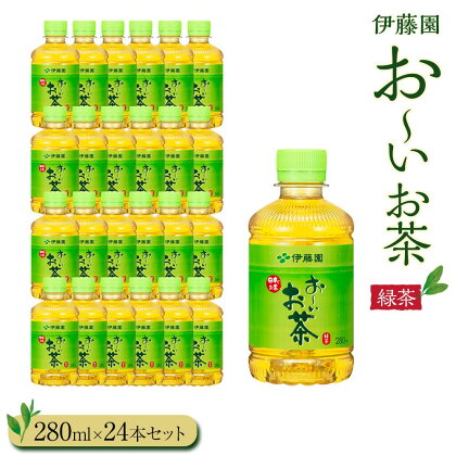 お～いお茶　緑茶280ml　24本セット | 伊藤園 カテキン ぺットボトル飲料 送料無料 健康 おーいお茶 飲料 ソフトドリンク まとめ買い 常備品