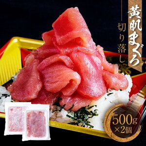【ふるさと納税】天然 黄肌まぐろ切り落し1kg (500g×2パック) 小分け パック 静岡県 御前崎 訳あり マグロ 鮪 便利 刺身 食べやすい スライス 天然 赤身 新鮮 海鮮丼 寿司 魚 魚介類 海鮮 食品 お取り寄せ 冷凍 送料無料