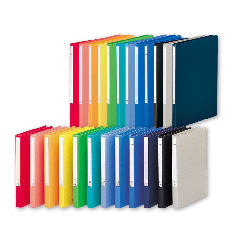 [選べる収容枚数]パンチレスファイルA4 12色アソート 各色1冊 計12冊 コピー用紙 120枚収容 / 160枚収容 Z式 A4用紙 書類収納 穴あけ不要 事務用品 オフィス用品 保管 分類 縦型 小物 雑貨 静岡県 菊川市 送料無料