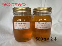 【ふるさと納税】富田養蜂園 桜のはちみつ(500g×2本) / 送料無料 静岡県 200910-01