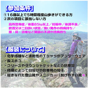 【ふるさと納税】 大岩壁をロープで下る！ラペリングツアー体験券（2名様用） ／ アウトドア 絶景 送料無料 静岡県 200827-02