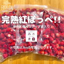 12位! 口コミ数「5件」評価「4.2」060-1 森木農園 冷凍いちご3kg 土にこだわる【濃く甘いちご紅ほっぺ】※1kgチャック付き×3袋 / フルーツ 果物 イチゴ 国産