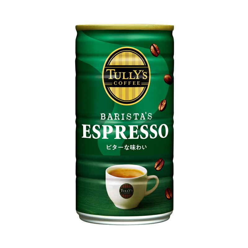 TULLY'S COFFEE(タリーズコーヒー) ESPRESSO缶180ml×30本 缶コーヒー