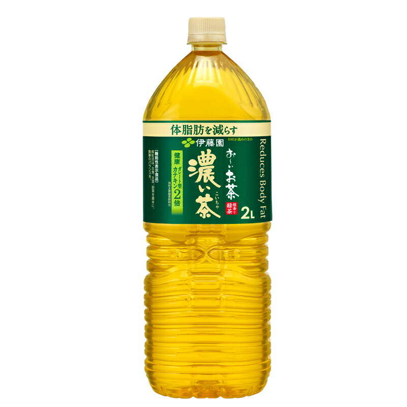 [機能性表示食品]お−いお茶濃い茶PET2L×6本