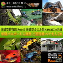 内容体感型動物園iZoo & 体感型カエル館kawaZoo共通　年間パスポート入園券 ご招待券 ペア 大人2枚 大人（中学生以上）事業者有限会社レップジャパン備考※画像はイメージです。 ※イズーとカワズーの共通年間パスポート入園券となります。 ※発行より1年間有効(除外日なし) ※各施設へのご移動はお客様各自でお願いします。 ・ふるさと納税よくある質問はこちら ・寄附申込みのキャンセル、返礼品の変更・返品はできません。あらかじめご了承ください。【ふるさと納税】イズー カワズー 年間パスポート（大人2名） 共通入園券 ペア 爬虫類 動物園 河津町 観光　【 チケット 年パス 日本最大級 近距離 希少な動物 体感型動物園 カエル專門施設 お出かけ 】 日本最大級の爬虫類の動物園iZoo(イズー)と姉妹園KawaZoo(カワズー)の共通年間パスポート入園券セットです。 一般的な動物園・水族館よりも近い距離で動物を体感することが出来ます。小さなお子様から大人の方、爬虫類ファンからそうでない方まで、日々変化する展示で何度来てもお楽しみいただけます。園内にはガラパゴスゾウガメをはじめ、世界中の希少な動物を多数飼育・展示しています。両園ともに年中無休でお待ちしております。 見て！ふれて！おどろく！体感型動物園 iZoo【イズー】 iZoo【イズー】は日本最大の爬虫類の動物園です。本施設は今までの動物園、水族館ではできなかった飼育体験や見学の仕方をご提案する、体感型動物園としてオープンしました。 日本最大の体感型カエル館 KawaZoo【カワズー】 日本最大のカエル專門施設。カエルダラケの展示・飼育施設 KawaZoo【カワズー】。世界各国の珍しいカエルからお馴染みのカエルまで常時数多く展示。また、KawaZoo【カワズー】ならでは体感型展示でこれまでにない『カエル体験』を可能にしました。 【ご来園に関してのお願い】 当園では、多くの爬虫類や危険な生物を多数飼育しております。ペットが興奮状態になる事も考えられる為、ペットと同伴での入園はできません。特別に訓練された盲導犬、介助犬同伴でご入園される場合、身体障害者補助犬法に基づいた身体障害者補助犬である旨の表示を行ってください。また、 園内は段差や階段が多数ございます。車イス・ベビーカーをご利用の方はご了承ください。 寄附金の用途について 産業振興 環境保全 健康・福祉 教育・文化・スポーツ 河津桜保護育成 その他 受領証明書及びワンストップ特例申請書のお届けについて 入金確認後、注文内容確認画面の【注文者情報】に記載の住所にお送りいたします。 発送の時期は、入金確認後1～2週間程度を目途に、お礼の特産品とは別にお送りいたします。 ■　ワンストップ特例について ワンストップ特例をご利用される場合、1月10日までに申請書が当庁まで届くように発送ください。 マイナンバーに関する添付書類に漏れのないようご注意ください。 ▽申請書のダウンロードはこちら