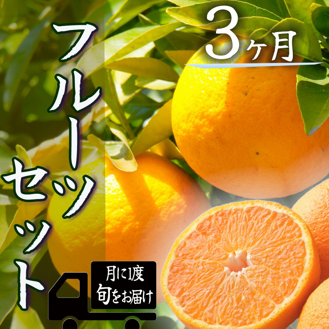 定期便 人気 フルーツ 毎月 3回 3か月 お楽しみ 大満足 みかん 不知火 ポンカン はるみ デコポン 清見 甘夏 福原オレンジ ニューサマーオレンジ ハウスみかん ブドウ 温州ミカン 柿 青島 湯の花 旬のフルーツセット3か月間の定期便