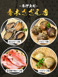 【ふるさと納税】伊豆の贅沢BBQセット 大 (松崎町×南伊豆町) ハマグリ サザエ あわび 金目鯛 干物 松崎町 味付け肉セット 牛 ハラミ 豚 ハラミ もつ ウインナー ひじき ウインナー 砂ギモ 青木さざえ店 アサイミート 送料無料 南伊豆 静岡県 肉 魚介 BBQ バーベキュー･･･ 画像1