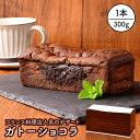 ガトーショコラ 1本 300g 無添加 手作り チョコレート ケーキ フランス料理店 お取り寄せ