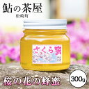 【ふるさと納税】松崎町で採取した蜂蜜（桜の花の蜂蜜）300g