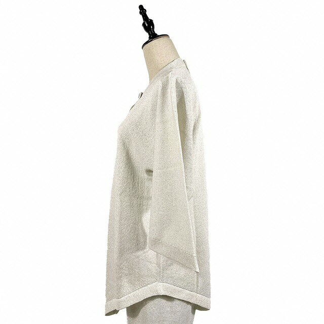 【ふるさと納税】560 white glitter button tops