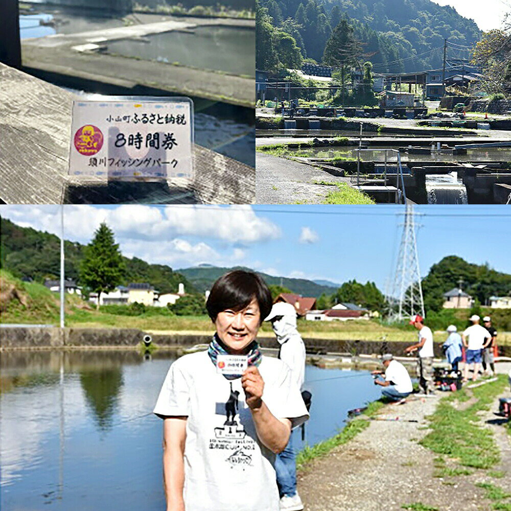 【ふるさと納税】須川フィッシングパーク 釣り券 | ルアー釣り 8時間 1回分 チケット 利用券 須川養魚場 釣り堀 釣り 魚釣り フィッシング 静岡県 小山町 送料無料