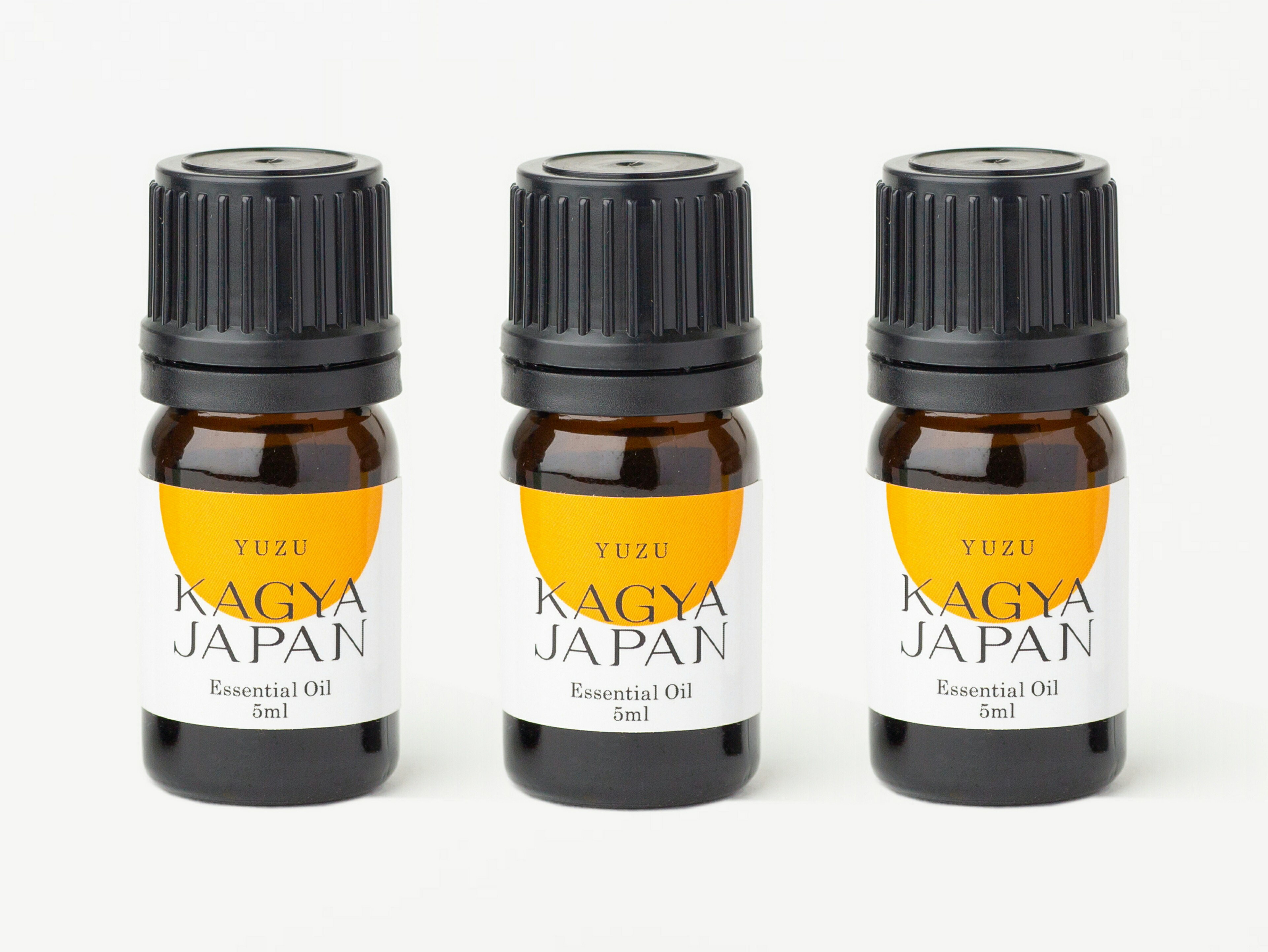 KAGYA JAPAN　エッセンシャルオイル（5ml×3本セット）