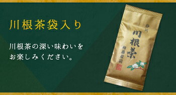 お茶 茶葉 静岡茶 川根茶/ 大はしり100g袋3本詰合せ(ギフト包装)