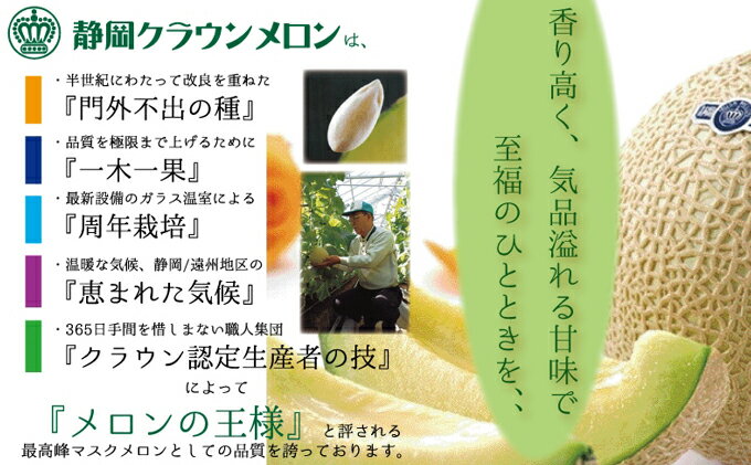 【ふるさと納税】 【メロン定期便】クラウンメロン 『山等級』6玉詰【6か月連続】 ...