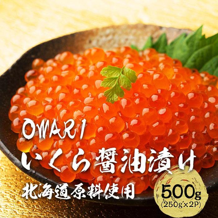 【ふるさと納税】いくら 醤油漬け 500g(250g×2パッ