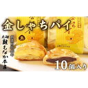 【ふるさと納税】【さっくりパイ生地とこし餡がおいしい】金しゃちパイ10個入【バター薫る】