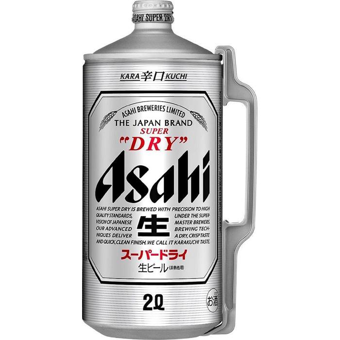 【ふるさと納税】アサヒ　スーパードライ＜2L缶＞6缶入　1ケ