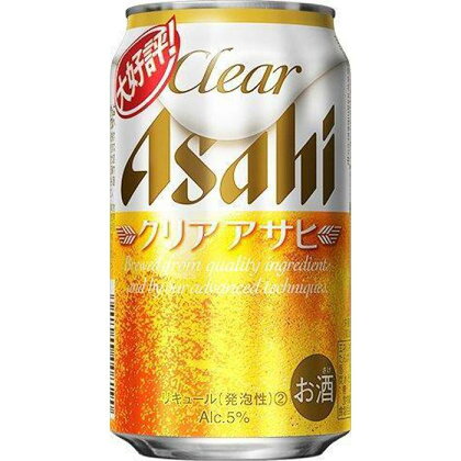 アサヒビール クリアアサヒ Clear asahi 第3のビール 350ml 24本 入り 1ケース