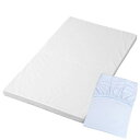 【ふるさと納税】ベビー敷き布団 2点セット ( ミニベビーベッド用 約60×90cm ) 敷き布団 + 敷きふとん用シーツ サックス 彩子育て