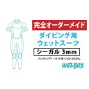 【ふるさと納税】ダイビング用ウェットスーツシーガル 3mm