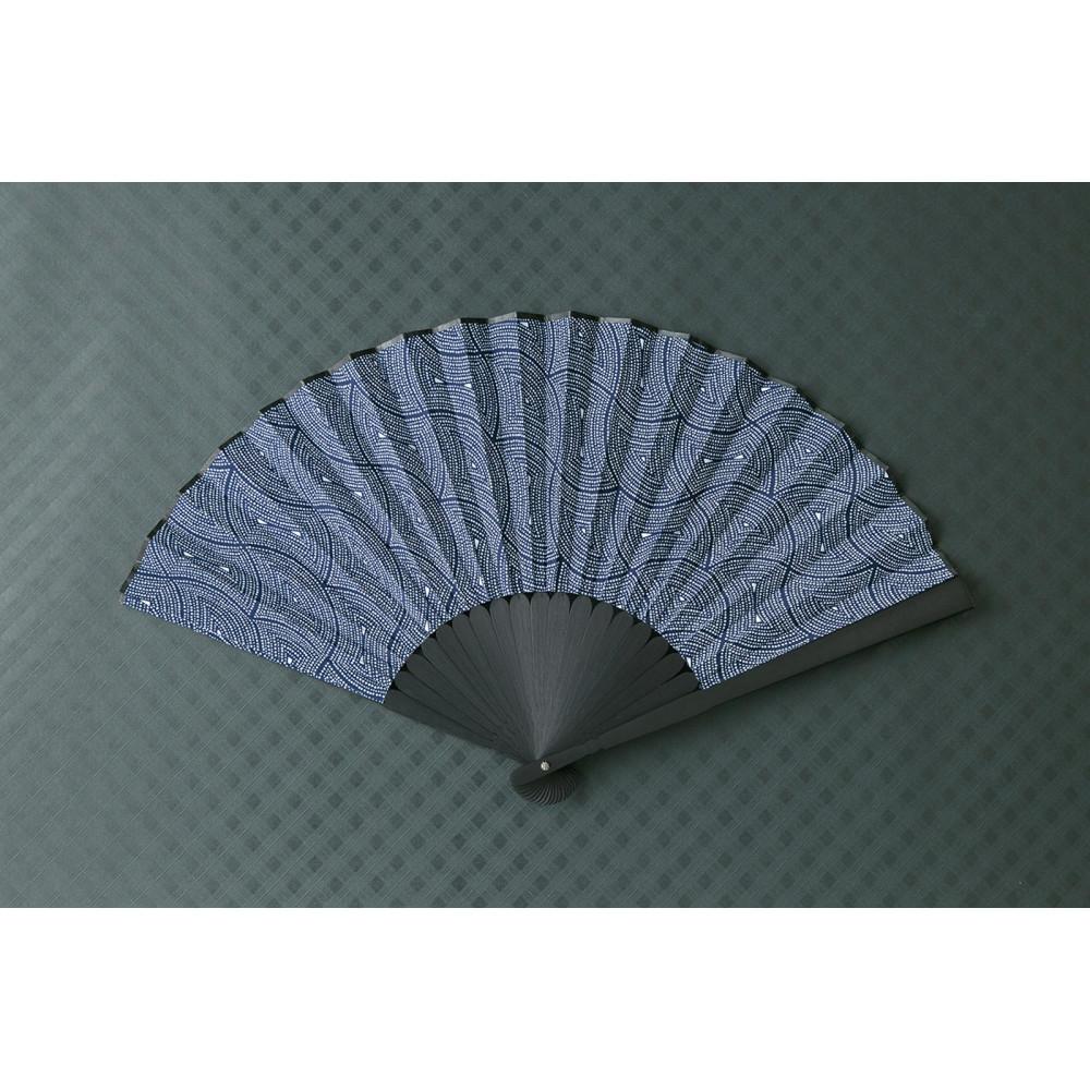 【ふるさと納税】名古屋友禅扇子 分銅と扇