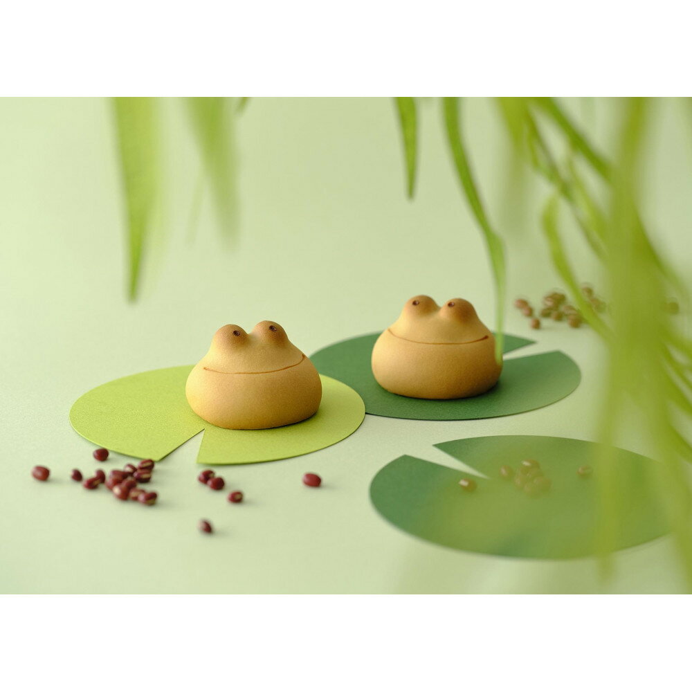 【ふるさと納税】カエルまんじゅう こしあん6個入×3箱