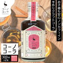 【ふるさと納税】コーノコーラ 300ml 2本 希釈用 クラフトコーラ コーラシロップ スパイス ハーブ ノンカフェイン 無着色 無香料 手作り 飲料 ドリンク ギフト お取り寄せ 愛知県 名古屋