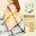 【ふるさと納税】電気毛布 USB給電 ブランケット 肩掛け毛布 電気毛布 モバイルバッテリー給電 大きいサイズ 155*85cm 電気ひざ掛け毛布 膝かけ 三段階温度調節 フリース ふわふわ 肌触り コードレス 新生活 省エネ 速暖 やわらか フランネル素材