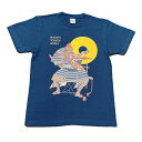 【ふるさと納税】オリジナル【加藤清正Tシャツ】ネイビー/名古屋刀剣博物館