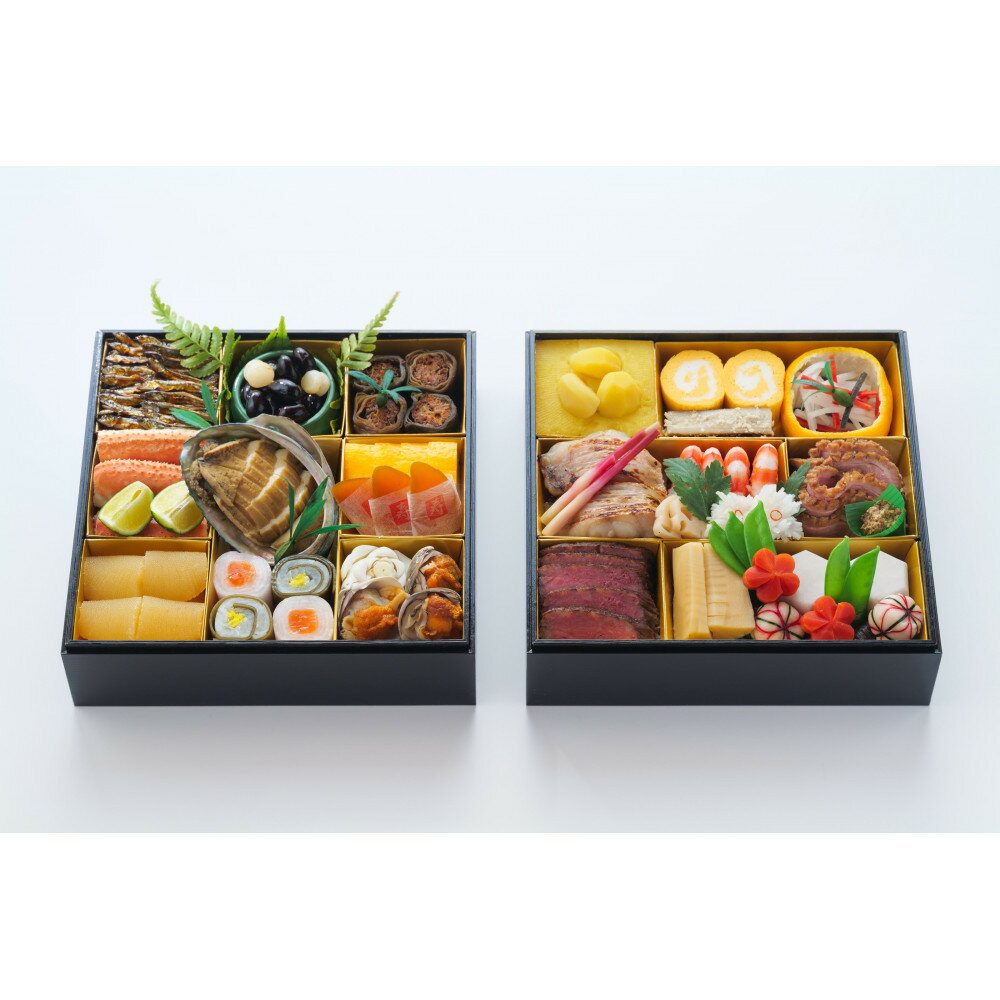 【ふるさと納税】【12月30日発送】「料亭 八勝館」おせち料理 二重詰