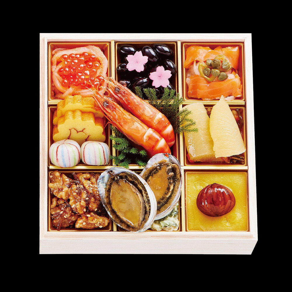 【ふるさと納税】【12/30発送】【大丸・松坂屋厳選おせち　冥利】＜八百彦本店＞和風二段／2人前