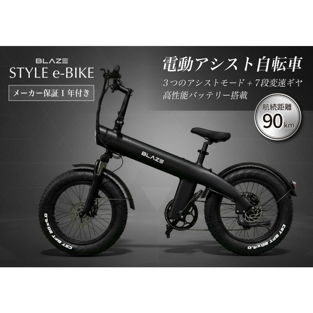 BLAZE スタイル e-バイク / 電動アシスト自転車