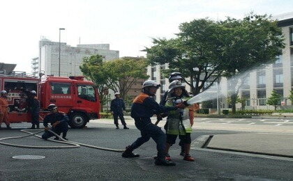 ファイヤーヒーロー体験　”消防署体験入署”