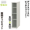 【ふるさと納税】朝日木材 隙間キャビネット 幅が選べる 20cm / 25cm ホワイト≪SLK-9020CA≫≪SLK-9025CA≫隙間収納 ストッカー キ...