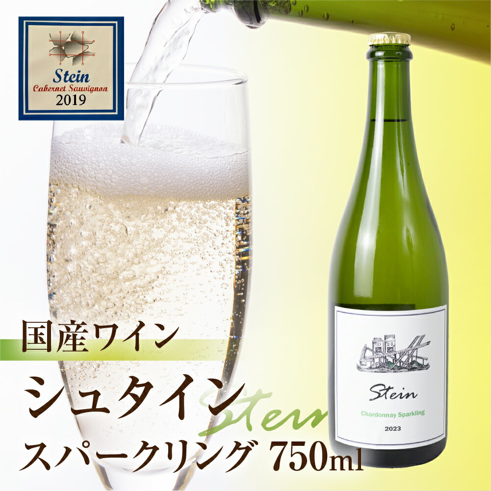Stein シュタイン スパークリングワイン 1本 石巻産葡萄100%使用 ワイン 国産 スパークリング ワイン