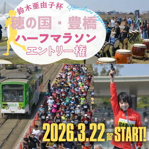 【ふるさと納税】鈴木亜由子杯 穂の国・豊橋ハーフマラソン2026 エントリー権