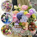 【ふるさと納税】和び咲び 季節のフラワーアレンジメント 花束 オリジナル ギフト 誕生日 プレゼント サプライズ インテリア ブーケ 生花 フラワーギフト お祝い 花 お花 愛知県 豊橋市