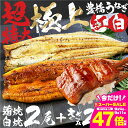 【ふるさと納税】豊橋うなぎ 特大 紅白セット 2尾 + きざみ 2袋 夏目商店 国産 国産うなぎ 土用の丑の日 丑の日 蒲焼 白焼 長焼 ウナギ 鰻 たれ 豊橋うなぎ 年内発送 年内配送 まだ間に合う 年内 年末 指定可 贈答 ギフト 高級 愛知 三河 30000円 3万円